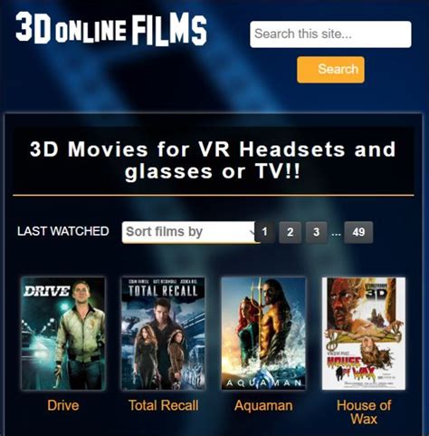 3d sbs movies online|The Best Places to Watch 3D Movies Online in 2024 .
